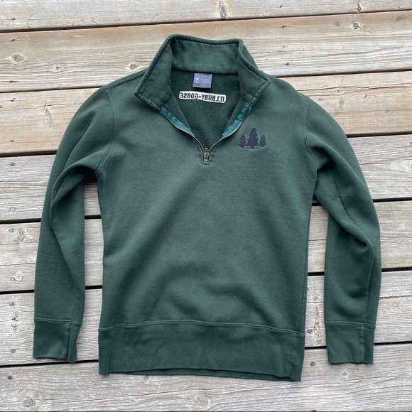 Illbury + Goose 1/4 Zip Sweater - Picture 1 of 7